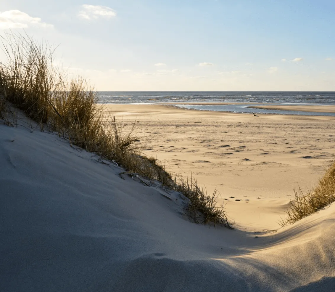 wandelen op texel